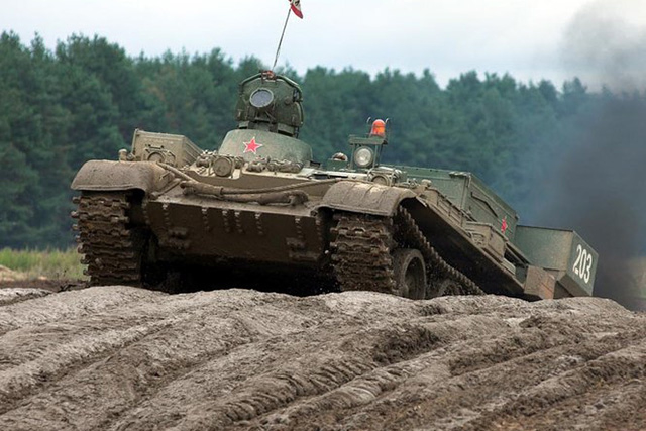 Panzer T55 fahren